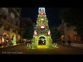 [4K] 🎄 Beverly Hills Rodeo Drive in Los Angeles, California - Christmas Walking Tour 🎧