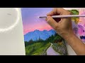 Mountain painting/ acrylic painting tutorial/ acrylic painting for beginners/ pathway painting