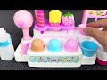 6-minute satisfied unboxing, cute pink ice cream shop cashier, ASMR | review toys