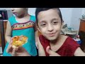 Pizza party at home | 4 Kids Fun enjoying pizza treat