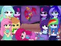 Celestia and Luna React to Sunset Shimmer || Gacha Life 2 ||