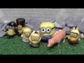 Funny Minions Toy Stories with Dinosaur Toys for kids