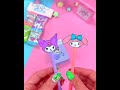 DIY SANRIO CRAFTS - Sanrio Fidget Ideas - Stationery and Paper Crafts...