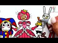 The Amazing Digital Circus Episode 2 Coloring Pages New / How to Color All New Characters /NCS MUSIC