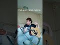 Post Malone / I fall apart / cover / The Ash Cooper