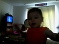 Kaylin (2 years old) Dancing To Black Eye Peas Boom Boom Pow