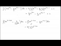 How to integrate exponential functions : ExamSolutions Maths Revision Tutorials