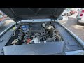 Maserati Quattroporte iii manual 1985 4.9 V8 Idle and walk around