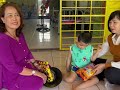 Nhóm gởi  máy sấy quần áo , sữa , bánh nhà nuôi trẻ mồ côi chùa Từ Hạnh-The orphanage Từ Hạnh pagoda