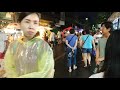 【手機HD攝影】清邁假日市集、假日夜市3分鐘走路街景│เชียงใหม่、Chiang Mai│白噪音