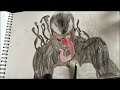 Drawing venom colouring part 2
