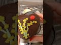 cuore di cioccolato con mimosa