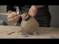 How I Hand Build a Pottery Mug - No Wheel Required - ASMR