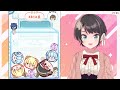 Subaru keep crossing the line while playing Hololive Suika Game【Hololive/Eng sub】