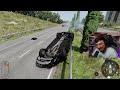 ACCIDENTES DE COCHES REALES 💥 | BeamNG Drive