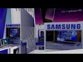 Reel de un Stand 3D de la marca Samsung
