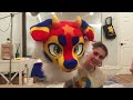 RUBIX FURSUIT UNBOXING + SUIT UP [Fluffyjellydog]