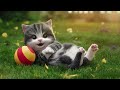 Chill Out With Cat Videos And Soothing Piano Music#catvideo #catmusic#cutecat