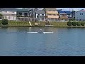 20240504 戸田マスターズレガッタ M1X E F Gレースのゴール前