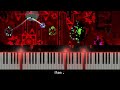 Bloodlust - Geometry Dash (Extreme Demon Piano Cover)