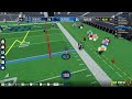 INSANE Game Against THE #1 GLOBAL QB AND WR!! (Ultimate Football ROBLOX)