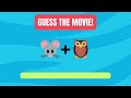 Guess the Movie by Emoji Quiz 2024