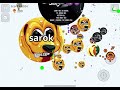 THE BEST SOLO GAMEPLAY WITH NEW IPAD M2😍 (AGARIO MOBILE)