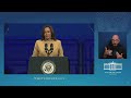 LIVE: US Vice President Kamala Harris speaks at the AME church convention
