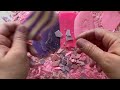 ASMR dry soap cutting 💜🩷