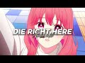 Die Right Here // david hugo [audio edit]