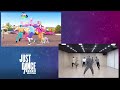 Just Dance 2023 VS. Dance Choreography Comparison - BTS - Dynamite