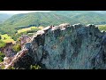 Seneca Rocks, WV. By drone