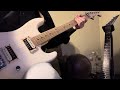 Yngwie style arpeggios Played on an Arctic  White “Charvel San Dimas SD1 model guitar.