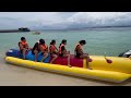 Banana Boat practice muna🏊🍌🛥️🤣