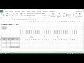 Elaborer Planning Automatique Avec Excel Vidéo 1/4
