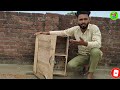 How To Make A Wooden House Of Pigeons?  From Fruit Box | कबूतरो का लकड़ी का घर