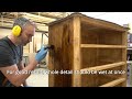 WATCH how I restored very broken dresser!