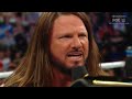 AJ Styles Tells Cody Rhodes He Can't Quit Being Phenomenal | WWE SmackDown 06/14/24 | WWE on USA