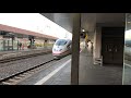 Sound of Siemens Velaro Train Departing from Düsseldorf Central Station