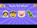 Can You Guess the MOVIE by Emoji? 🎬🍿 Mario, Sing 2, Barbie, The Little Mermaid