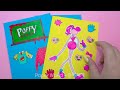 [❤️paperdiy❤️] Decorate with Sticker Book | Poppy Playtime Miss Delight, Mommy Long Legs ASMR - 스티커북