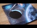 Black Canvas Acrylic painting | Space Painting | Painting Tutorial for beginners #106