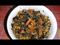 Adobong kuhol with black beans (exotic foods)