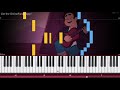 Steven Universe - I'd Rather Be Me (With You) - Piano Tutorial / Piano Cover