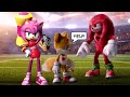 AMY SONIC BOOM vs Sonic - Sonic The Hedgehog Movie Choose Your Favorite Design For Both Characters