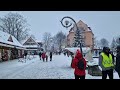 Zakopane, Poland: 4K Winter Walking Tour: January 2024