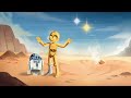 R2-D2 and C-3PO Adventures | Star Wars Kids: Relax