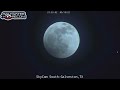 Look up! The lunar eclipse in Houston is happening | Video from our partners at Saltwater-Recon.com