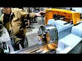 Line Boring on the Horizontal Boring Mill, Case Tractor Repair, Heavy Equipment Repair