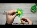 Bottle Craft Ideas ! Craft with plastic bottle | Ide Kreatif Bunga dari Botol Bekas SPRITE